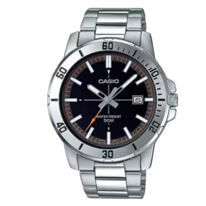 Casio General MTP-VD01D-1EV Stainless Steel Band Men Watch